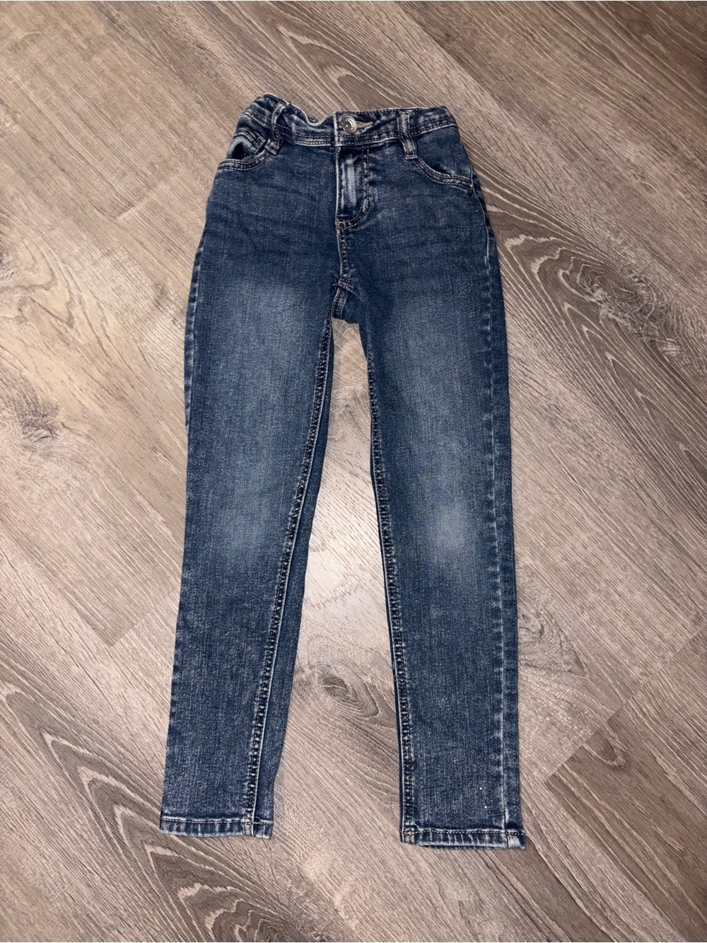 Kids Dark Blue Slim Stretch Jeans